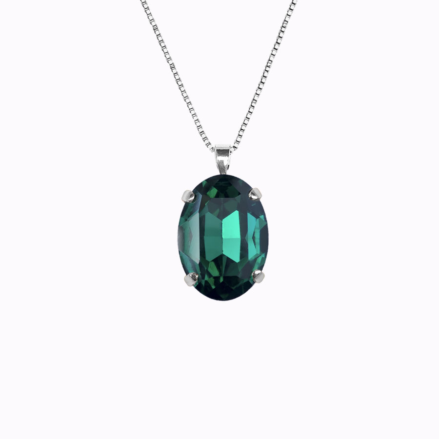 classic-oval-necklace-emerald-rhodium