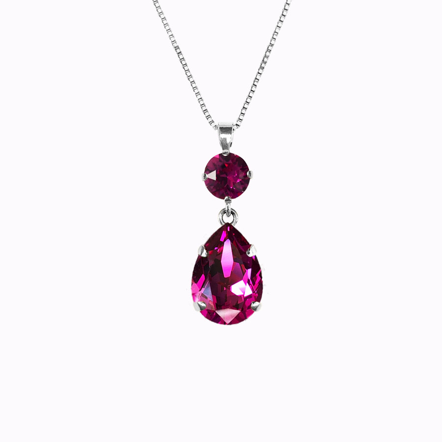 iokaste-necklacet-fuchsia-rhodium